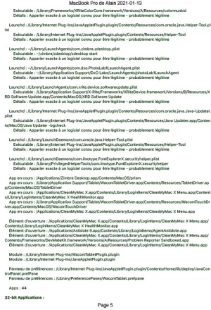 Logiciels bloquent Rapport EtrecheckPro-5.webp