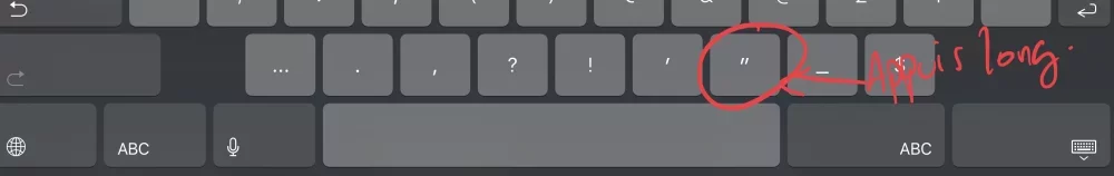 (2) iPadOS 14 - Problème de guillemets  Les forums de MacGeneration.webp