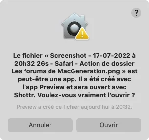 Screenshot - 17-07-2022 à 20h32 39s - Safari - Action de dossier  Les forums de MacGeneration.png