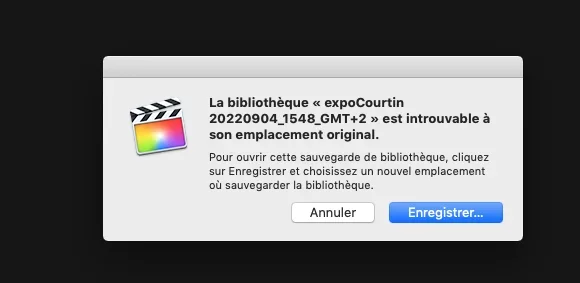 biblio introuvable FCPX.webp