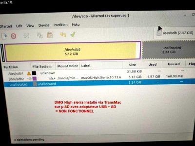 Imac 27 Linux GParted clé USB µSD High sierra annoté.jpg