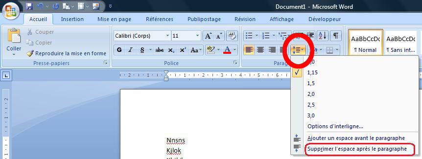 Word 2011 Espace Entre Les Paragraphes Les Forums De Macgeneration